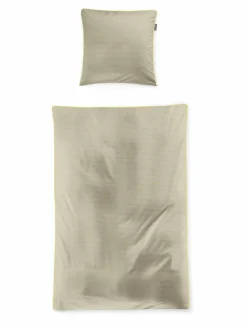 Irisette Satin-Bettwäsche gelb