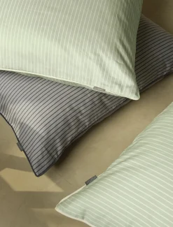 Irisette Satin-Bettwäsche grün