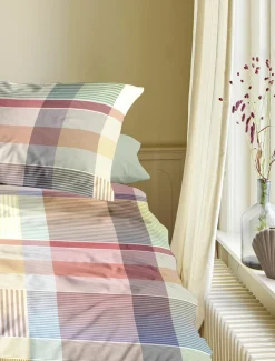 Irisette Satin-Bettwäsche mehrfarbig