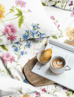 Irisette Satin-Bettwäsche mehrfarbig