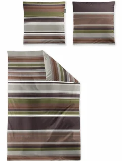 Irisette Satin-Bettwäsche orange