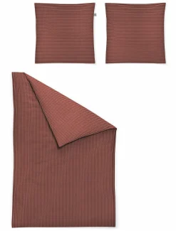 Irisette Satin-Bettwäsche rot