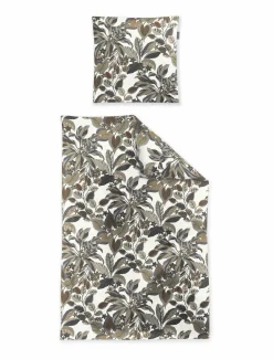 Irisette Satin-Bettwäsche silberfarben