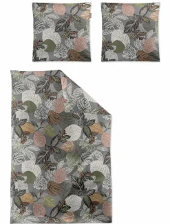 Irisette Satin-Bettwäsche silberfarben