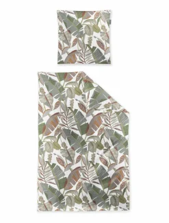 Irisette Seersucker-Bettwäsche mehrfarbig