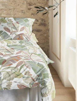 Irisette Seersucker-Bettwäsche mehrfarbig