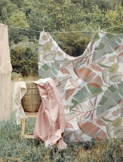 Irisette Seersucker-Bettwäsche mehrfarbig