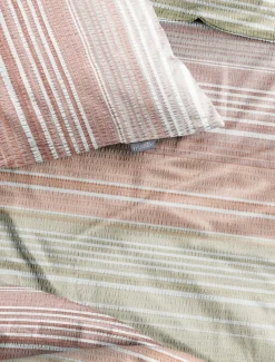 Irisette Seersucker-Bettwäsche mehrfarbig