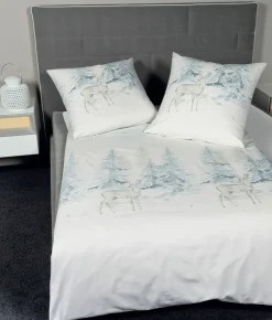 Janine Biber-Bettwäsche blau