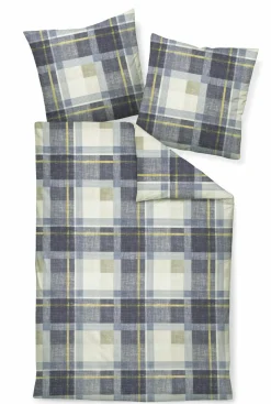 Janine Biber-Bettwäsche blau