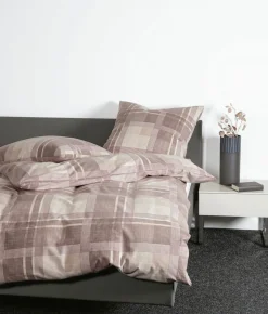 Janine Biber-Bettwäsche braun