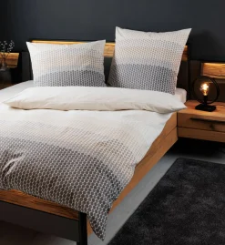 Janine Biber-Bettwäsche grau