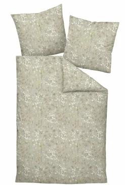 Janine Interlock-Jersey-Bettwäsche grün