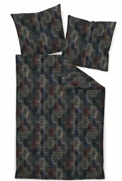 Janine Interlock-Jersey-Bettwäsche grün