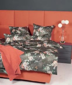 Janine Interlock-Jersey-Bettwäsche orange