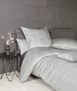 Janine Interlock-Jersey-Bettwäsche grau