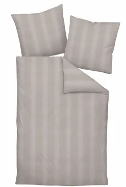 Janine Interlock-Jersey-Bettwäsche braun