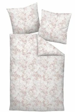 Janine Mako-Satin-Bettwäsche beigebraun