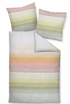 Janine Mako-Satin-Bettwäsche mehrfarbig