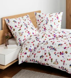 Janine Mako-Satin-Bettwäsche mehrfarbig