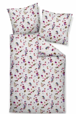 Janine Mako-Satin-Bettwäsche mehrfarbig