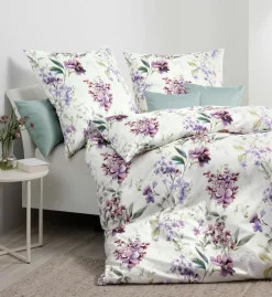 Janine Mako-Satin-Bettwäsche violett