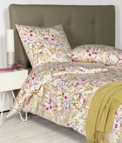 Janine Mako-Satin-Bettwäsche rot