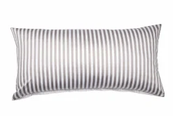 Janine Mako-Satin-Kissenbezug beigebraun