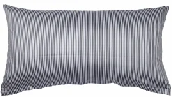 Janine Mako-Satin-Kissenbezug silberfarbengrau