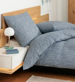 Janine Renforce-Bettwäsche blau