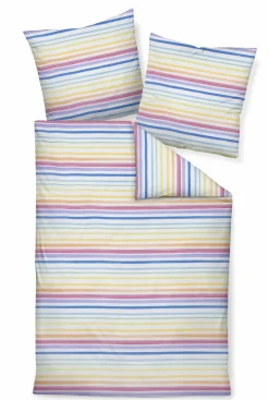 Janine Seersucker-Bettwäsche mehrfarbig