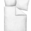 Janine Seersucker-Bettwäsche weiß