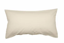Janine Seersucker-Kissenbezug beigebraun