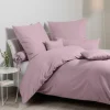 Janine Seersucker-Kissenbezug violett