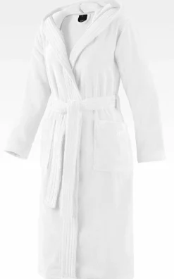 JOOP! Damen-Bademantel weiß