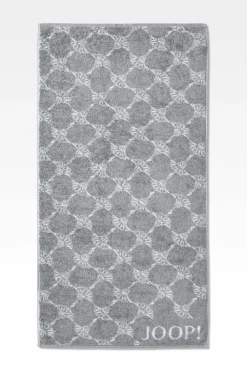 JOOP! Duschtuch silberfarbengrau
