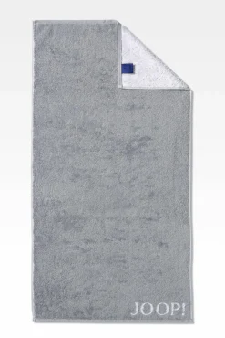 JOOP! Duschtuch silberfarbengrau