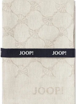 JOOP! Geschirrtuch beigeorange