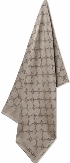 JOOP! Geschirrtuch grau