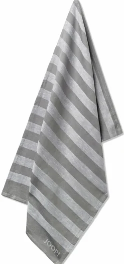 JOOP! Geschirrtuch silberfarbengrau