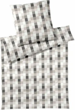 JOOP! Mako-Satin-Bettwäsche beige