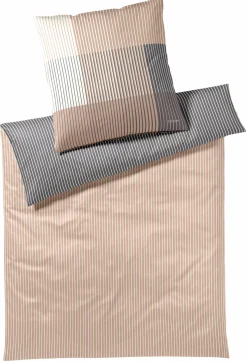 JOOP! Mako-Satin-Bettwäsche braun