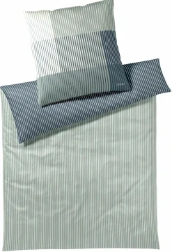 JOOP! Mako-Satin-Bettwäsche grün