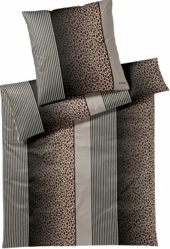 JOOP! Mako-Satin-Bettwäsche grau