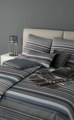 JOOP! Mako-Satin-Bettwäsche grau