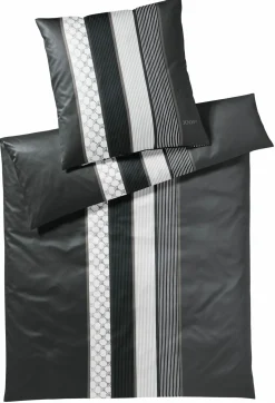 JOOP! Mako-Satin-Bettwäsche grau