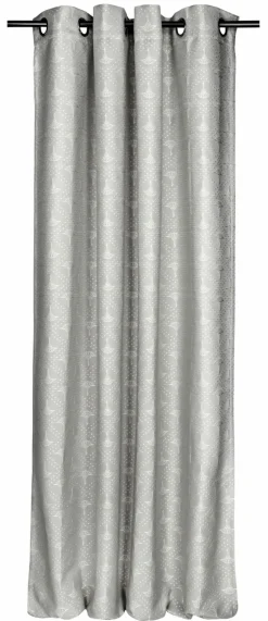 JOOP! Ösenvorhang silberfarben grau