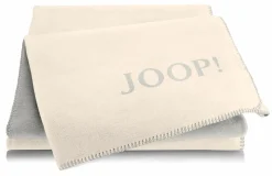 JOOP! Wohndecke ecru-ash beige