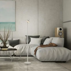 JUST LIGHT LED-Akku-Stehleuchte 1flg grau