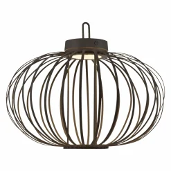 JUST LIGHT LED-Akku-Tischleuchte 1flg schwarz